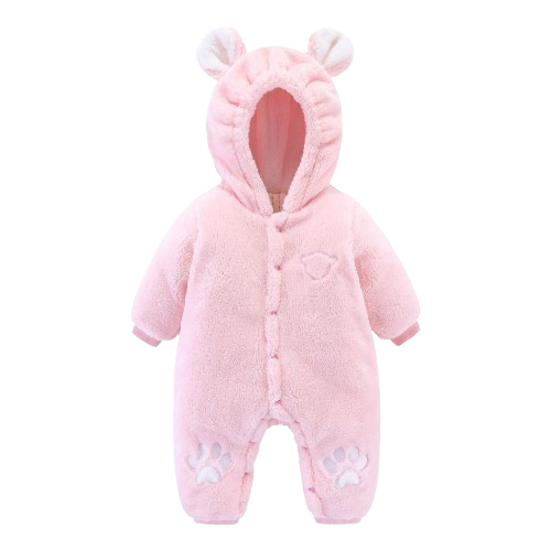 Premium Newborn Baby Winter Onesie | Warm Quilted Romper