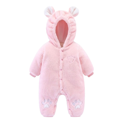 Premium Newborn Baby Winter Onesie | Warm Quilted Romper