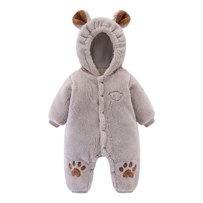 Premium Newborn Baby Winter Onesie | Warm Quilted Romper